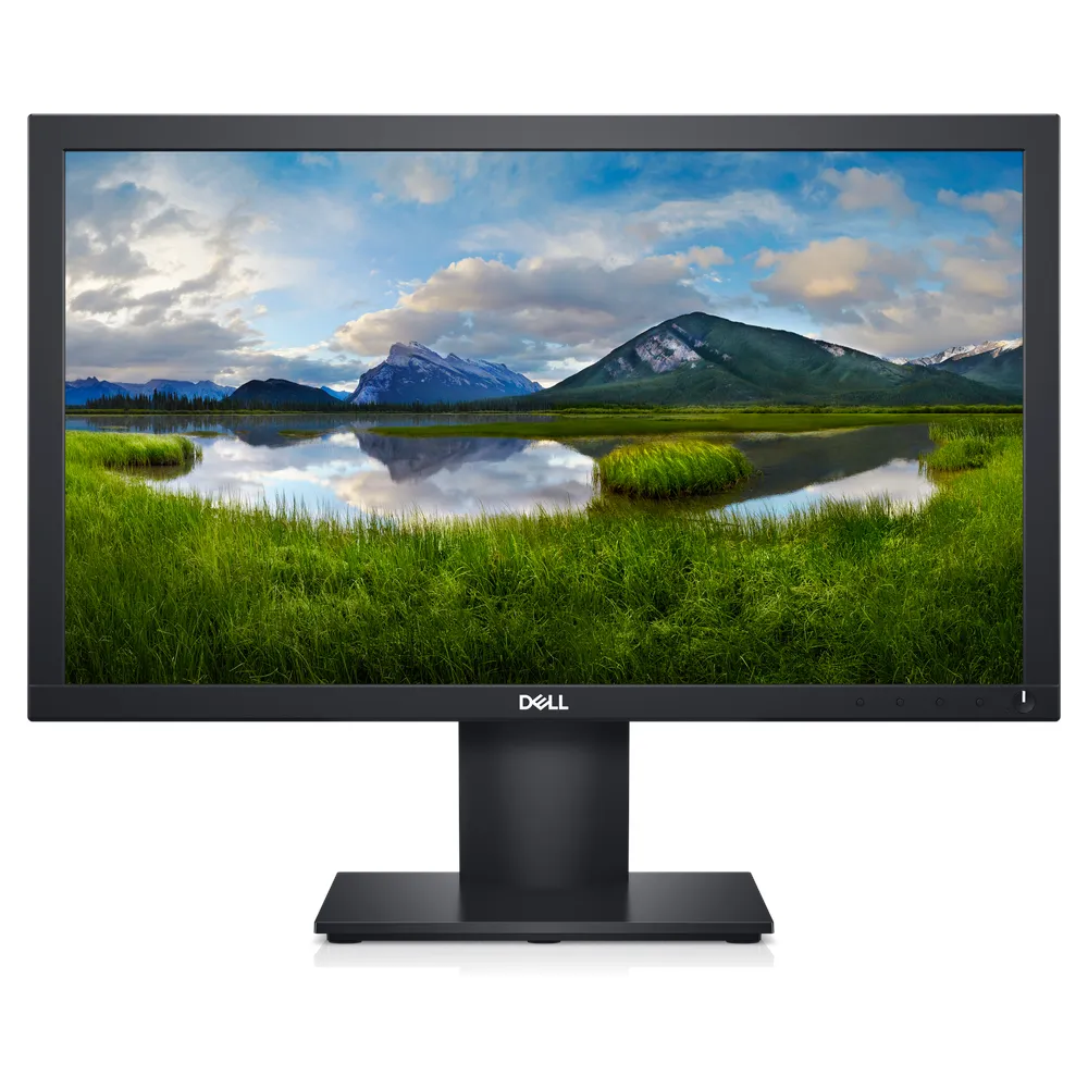 Dell E2020H 20" HD+ Monitor, TN Panel, 1600 x 900 Resolution, 60Hz Refresh Rate, 5ms (GtG) Response Time, DisplayPort & VGA, Tilt Adjustable Stand, Black, 1 Year Warranty