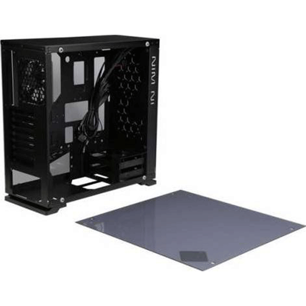 ATX CASE IN WIN 805 BLACK ALUMINUM MID TOWER