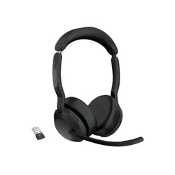 Jabra Evolve2 55 Link 390a MS Stereo Headset, 1 Year Warranty