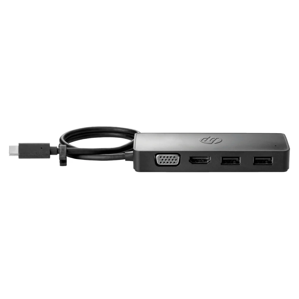 HP USB-C Travel Hub G2, 90W Power Support, 4K HDMI, VGA, USB-A, Multi-OS Compatible, 1 Year Warranty