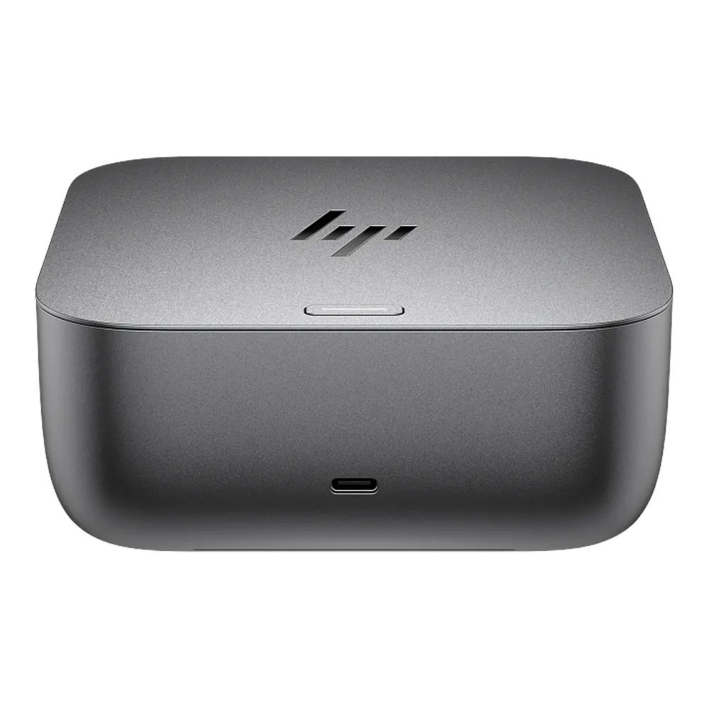 HP Thunderbolt Dock G6 Docking Station, 280W Power Delivery, 4K Display Support, HDMI, DisplayPort, Thunderbolt, USB-C, USB-A, Gigabit Ethernet, Black, 1 Year Warranty