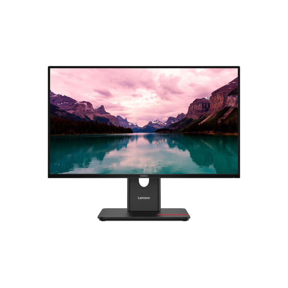 Lenovo ThinkVision T24-40 23.8" FHD (1920 x 1080) Monitor, Anti-glare, DP, HDMI, VGA, Height/Pivot/Swivel/Tilt Adjustable, 3 Year warranty