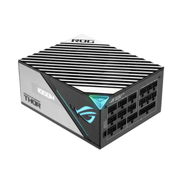 Asus ROG Thor 80 Plus Platinum II Power Supply, 1000W, Fully Modular, ATX, OLED Display, 1 Year Warranty