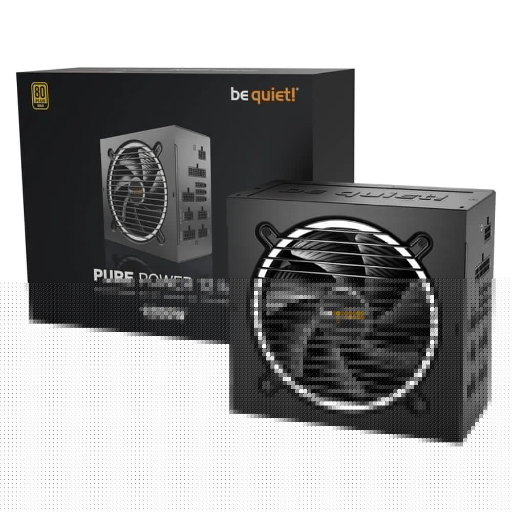 Be Quiet! Pure Power 12 M 1200W 80 Plus Gold Fully Modular Power Supply, 1200W, Fully Modular, ATX, Intel ATX 3.0 Certified, PCIe 5.0 Compatible, Black, 1 Year Warranty