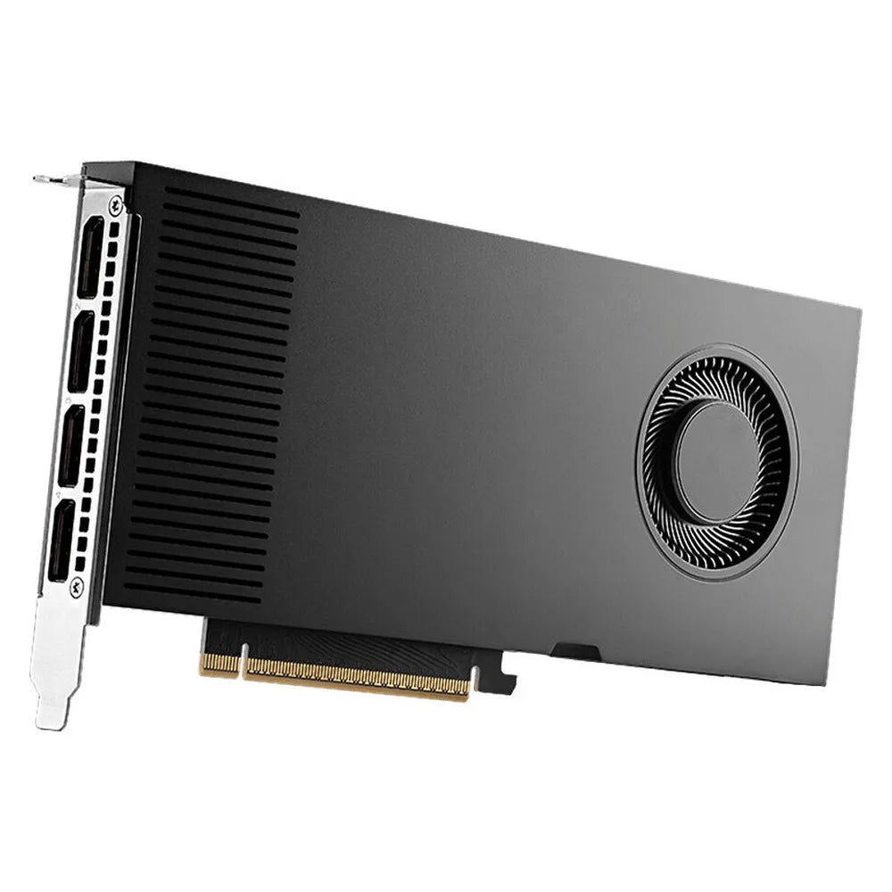 PNY NVIDIA RTX PRO 4000 Blackwell Workstation Graphics Card, 8960 CUDA Cores, GDDR7 24GB 192-bit ECC Memory, 4x DisplayPort 2.1b Outputs, PCI Express 5.0, 672 GB/s Memory Bandwidth, Blower Active Fan Cooling System, 1 Year Warranty