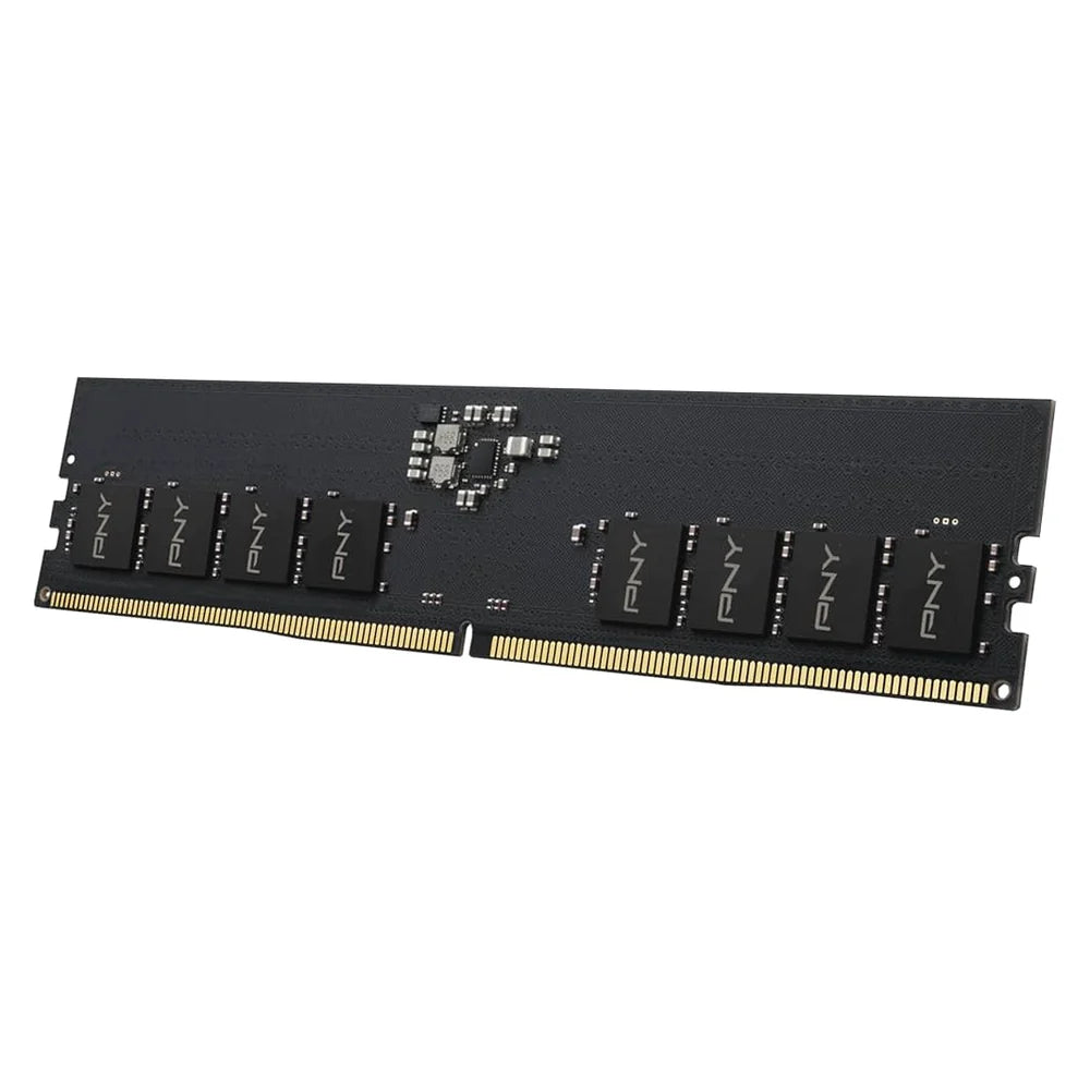 PNY Performance Memory Kit, 16GB (1x16GB), DDR5 DRAM, 5600 MT/s, CL-40, 1 Year Warranty