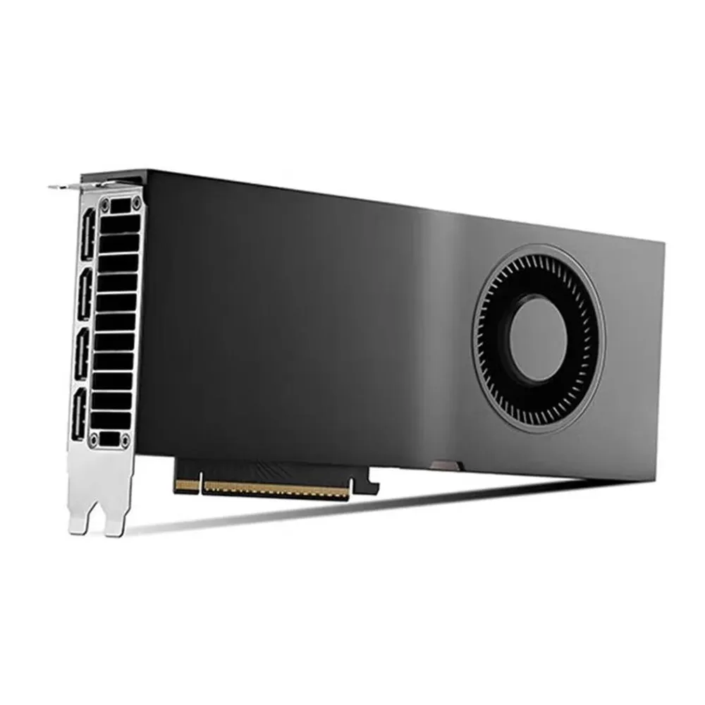 HP NVIDIA RTX PRO 4000 Blackwell Workstation Graphics Card, 24GB GDDR7 192-bit ECC Memory, DisplayPort 2.1 Outputs, PCI Express 5.0 x16, 8960 CUDA Cores, 1290 AI TOPS, Blower Active Fan Cooling, 1 Year Warranty