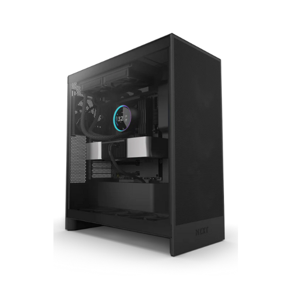 NZXT Kraken Elite 240 AIO Liquid Cooler, 2.72" IPS Display, Supports Intel, AMD Sockets, F120P Static Pressure Fans, Black, 1 Year Warranty