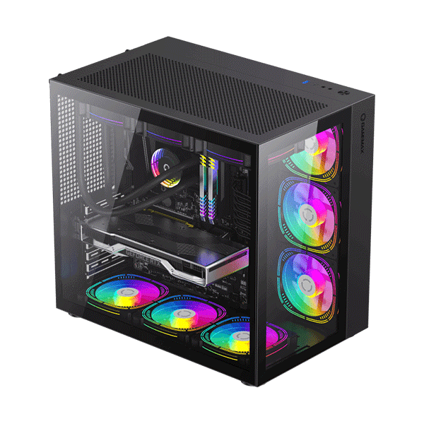 ATX CASE GAMEMAX INFINITY BLACK WITHOUT FAN