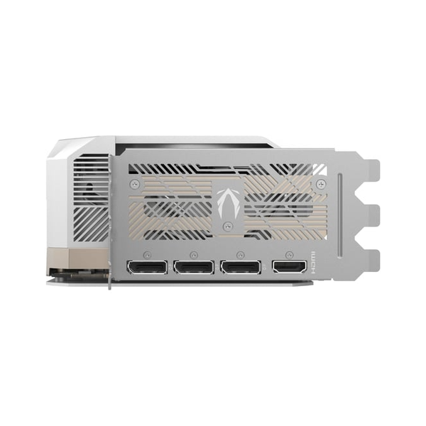 Zotac Gaming GeForce RTX 5080 SOLID OC Edition Graphics Card, GDDR7 16 GB 256-bit Memory, HDMI 2.1b & DP 2.1b Outputs, PCI Express 5.0, 2640 MHz Boost Clock, 30  GBps Memory Clock, White, 1 Year Warranty