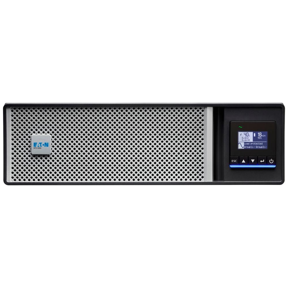 Eaton 5PX Gen2 UPS 2200 VA, Rack/tower 3U, 230V, 8 x C13 + 2 x C19 outlets, 1 Year Warranty