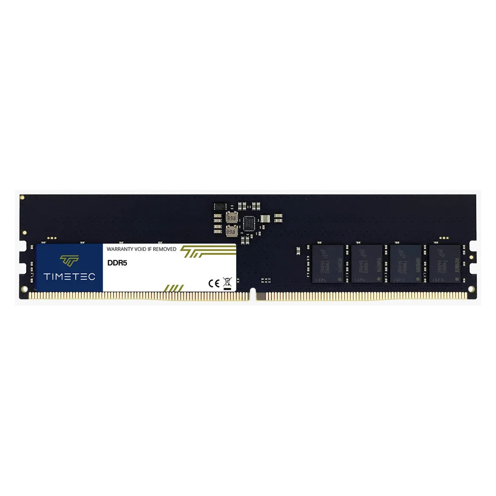 Timetec Memory Module, 16GB (1x16GB), DDR5 DRAM, 5600 MT/s, PC5-44800, CL46, Non-ECC Unbuffered, UDIMM, 1 Year Warranty