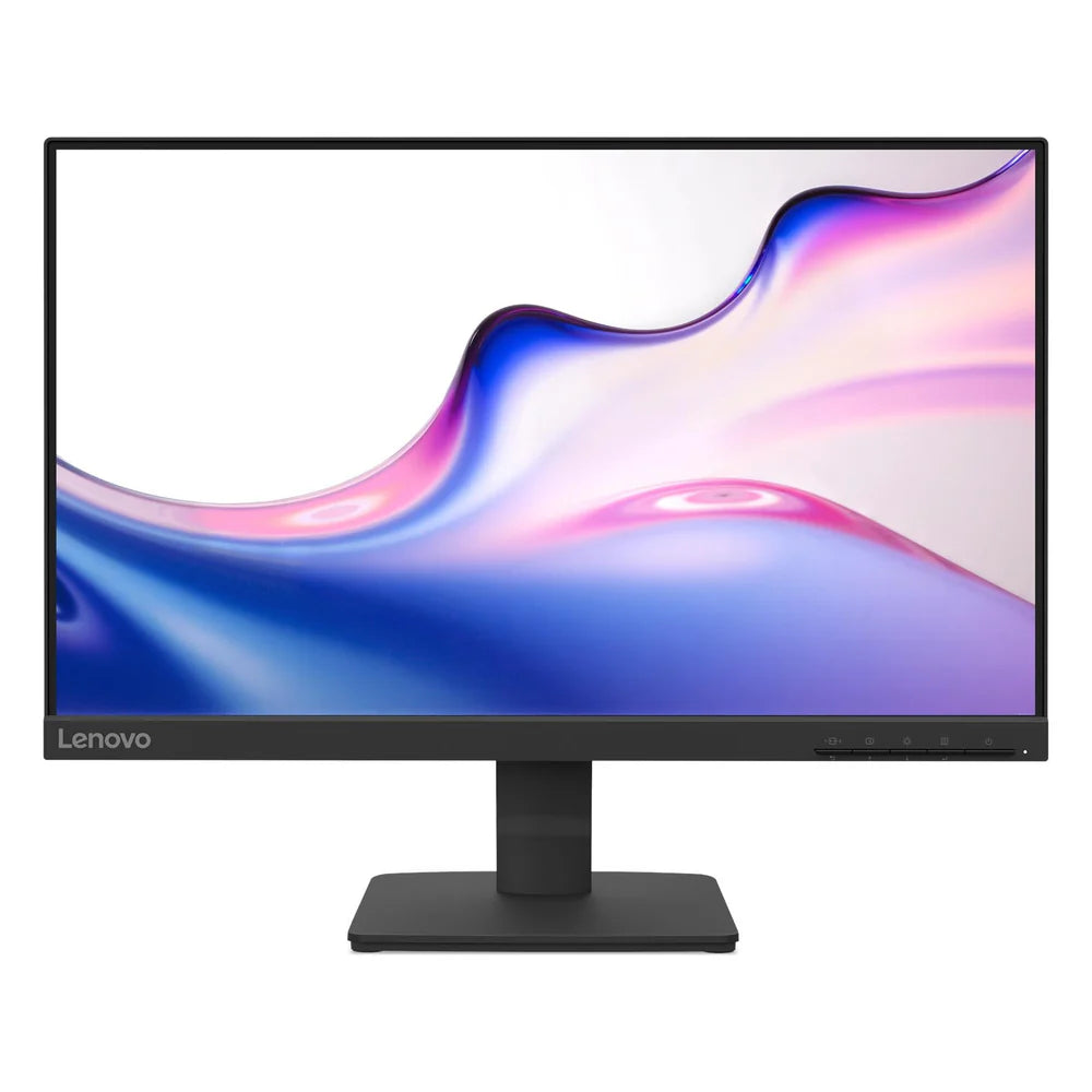 Lenovo L22-4E Monitor, 21.5" FHD (1920 x 1080) Resolution, 100Hz, IPS Panel, Anti-glare, 4ms Response Time, HDMI, VGA, Tilt Adjustable Stand, Black, 3 Year Warranty