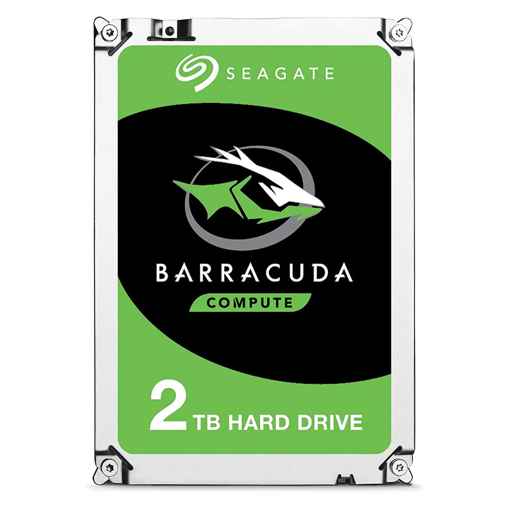 Seagate BarraCuda 2TB 3.5-Inch SATA Desktop Internal Hard Drive, 7200 RPM, Up to 220 MB/s, SATA 6Gb/s, Bare Drive, 1 Year Warranty