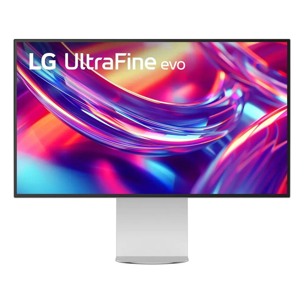LG UltraFine Evo 6K Nano IPS Black Monitor with Thunderbolt 5, 32" 6K (6144 x 3456) Resolution, 60Hz, Anti-glare, 5ms (GtG) Response Time, HDMI, DisplayPort, USB-C, Tilt/Height/Pivot Adjustable Stand, White, 1 Year Warranty