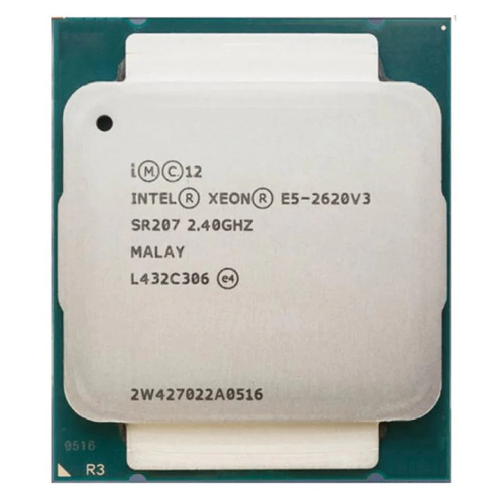 Intel Xeon E5-2620v3 Processor, 6-Core, Base Frequency 2.40 GHz, Turbo Frequency 3.20 GHz, 15MB L1 Cache, DDR4, LGA2011-3 Socket, BOX, 1 Year Warranty