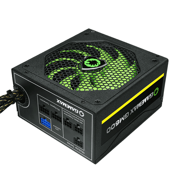GAMEMAX GM600 600 Watt 80Plus Bronze 1Year Warranty