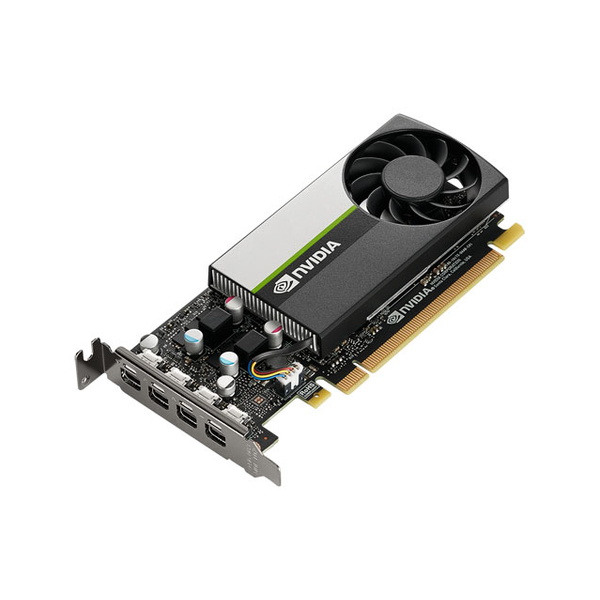 PNY Nvidia Quadro T1000 Workstation Graphics Card, Low Profile, GDDR6 8 GB 128-bit Memory, DP 1.4a Outputs, PCI Express 3.0, 160  GB/s Memory Bandwidth, 1 Year Warranty