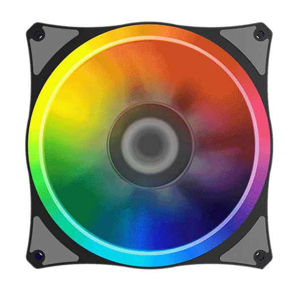 GAMEMAX CASE FAN GMX RF12X 120mm R GB Single Fan