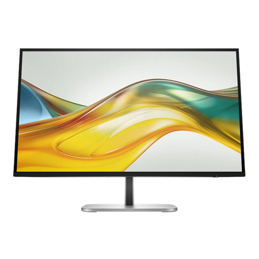 HP Series 5 Pro Monitor, 27" QHD (2560 x 1440) Resolution, 75Hz, Anti-glare, 5ms (GTG) Response Time, DP, HDMI, Height Adjustable Stand, Black & Silver, 3 Year Warranty