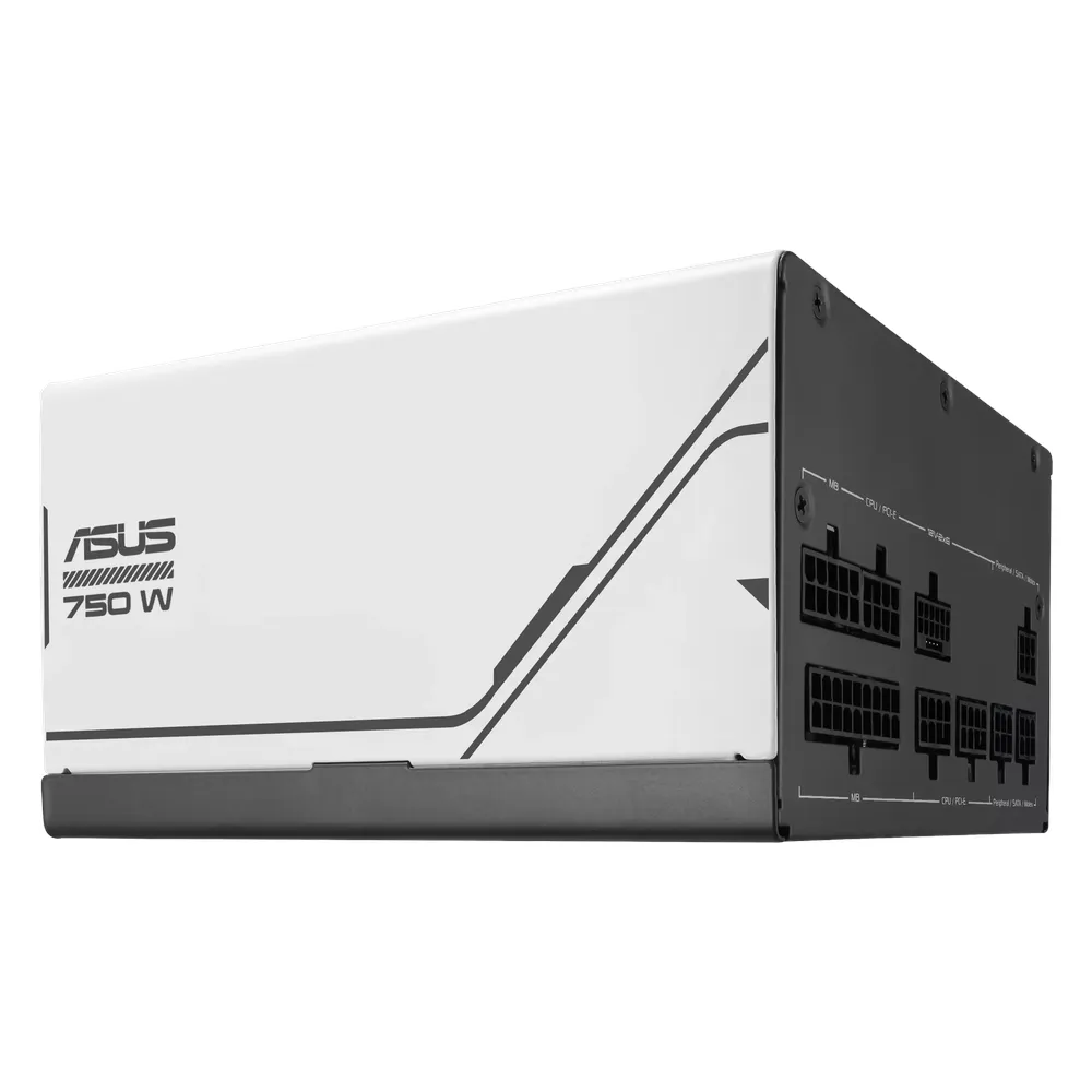 Asus Prime 80 Plus Gold Power Supply, 750W, Fully Modular, ATX, White & Black, 1 Year Warranty