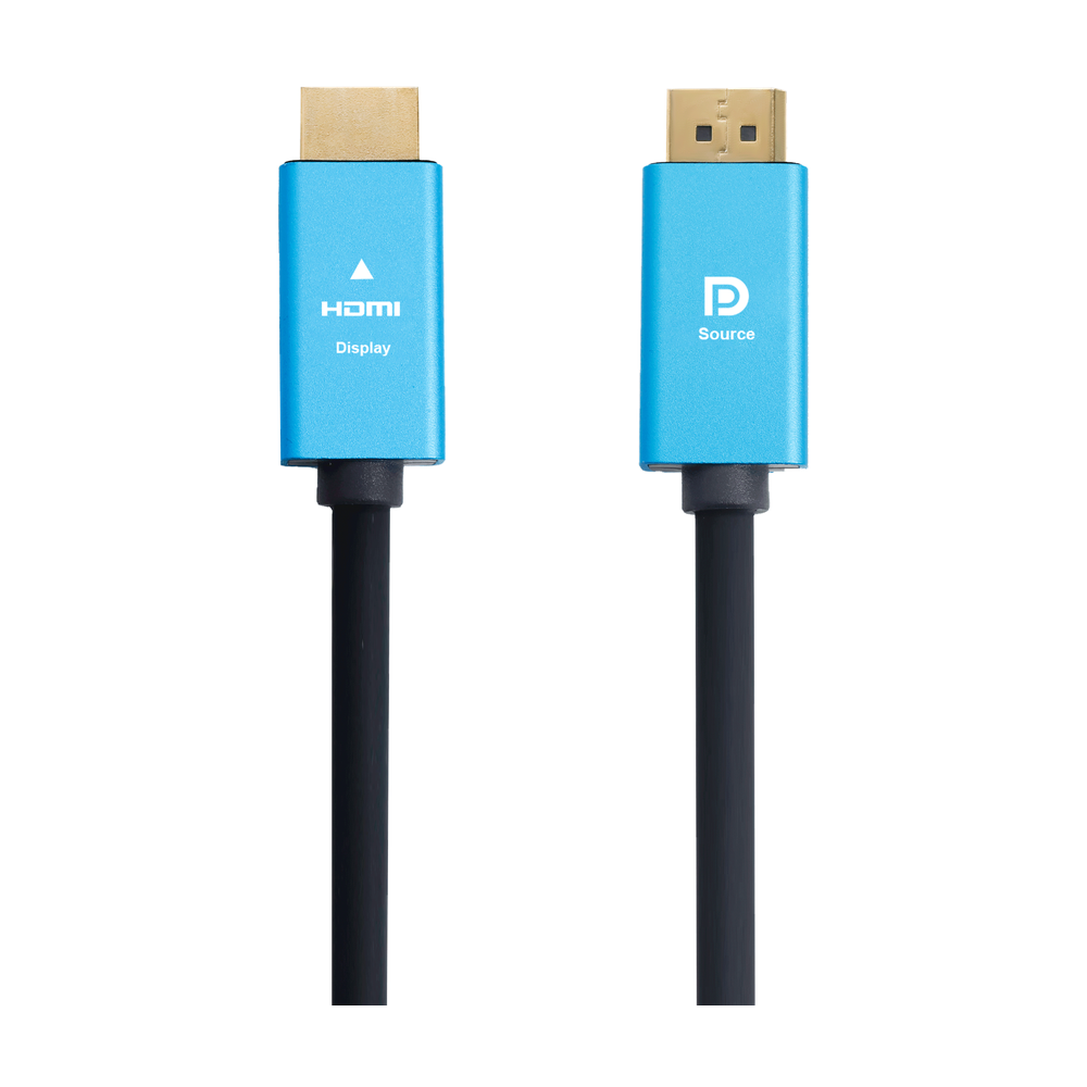Genuine DP To HDMI Cable, Version 1.1, Supports 1080p, Cable Length 3M, 1 Year Warranty
