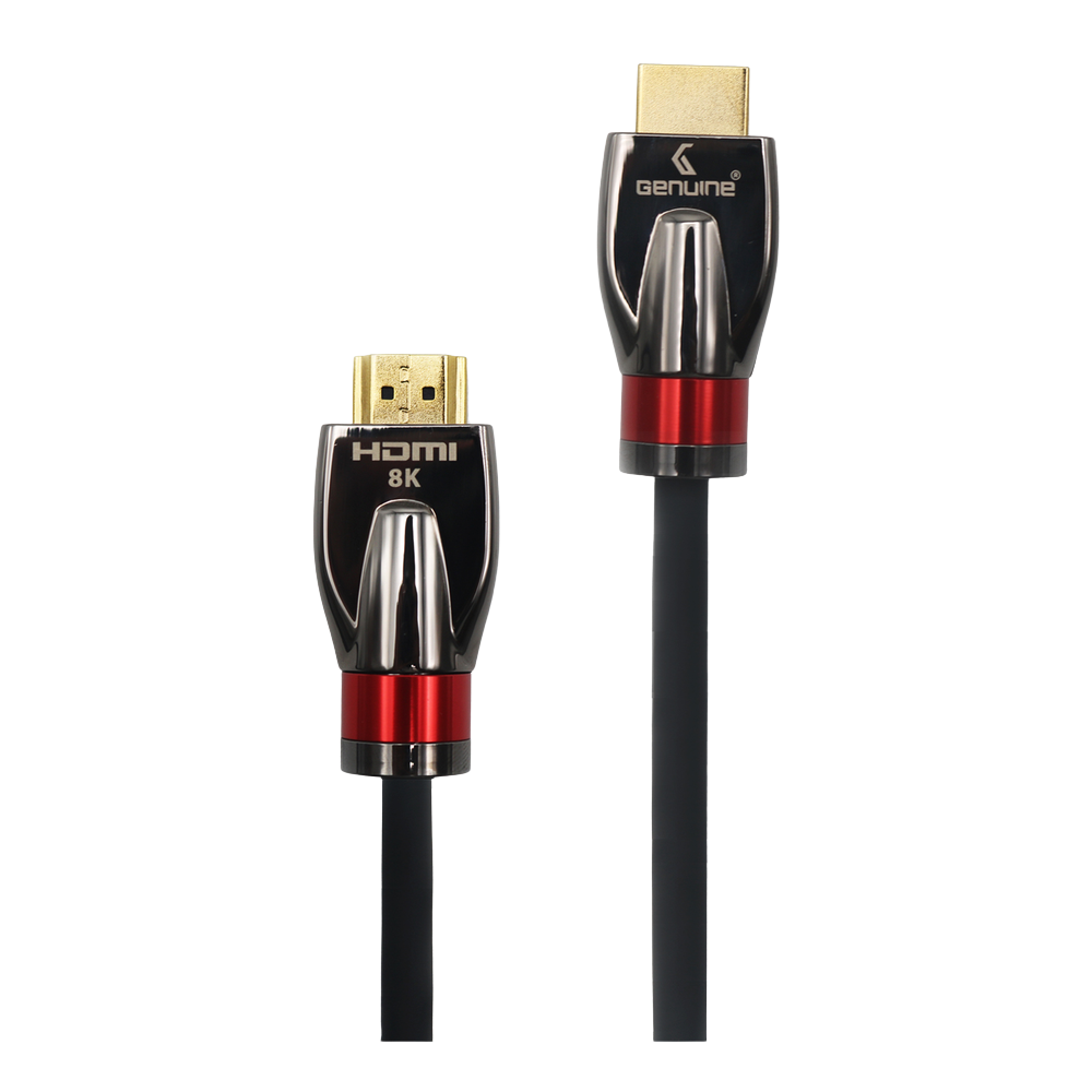 Genuine HDMI To HDMI Cable, Version 2.1, Supports 8K, Cable Length 3M, 2 x Ferrite Cores, 1 Year Warranty