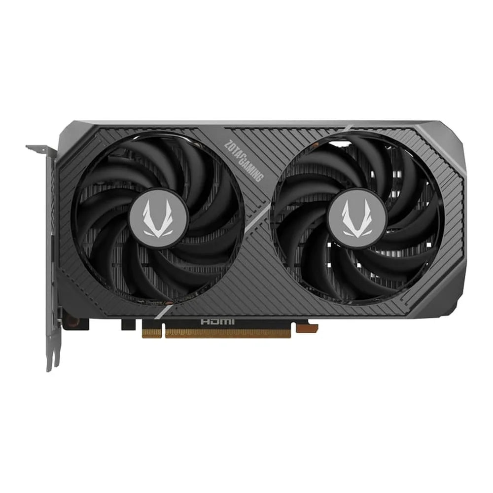 Zotac Gaming NVIDIA GeForce RTX 5050 Twin Edge OC Graphics Card, GDDR6 8GB 128-bit Memory, HDMI & DP Outputs, PCI Express 5.0, 2602 MHz Engine Clock, 20 Gbps Memory Clock, 1 Year Warranty