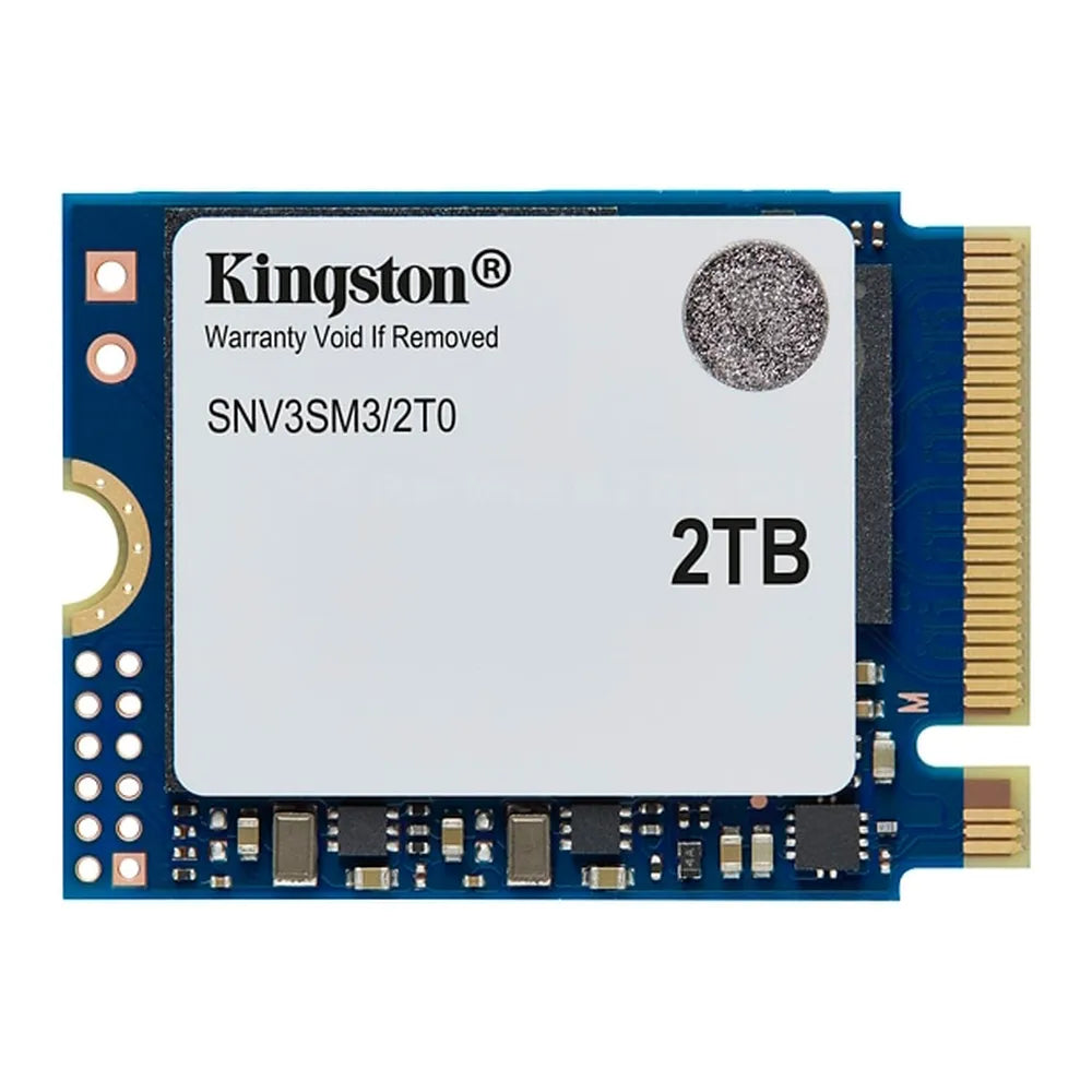 Kingston NV3 M.2 NVMe SSD, 2 TB, PCIe 4.0, 6000/5000MB/s Read/Write Speed, M.2 (2230) Form Factor, 1 Year Warranty