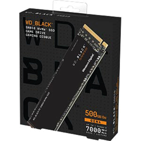 SSD 500 GB WD BLACK GEN4 SN850 M.2 NVME