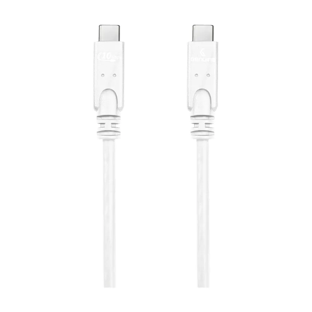 Genuine USB 3.2 Gen2 Cable, Cable Length 3M, 100W, 10Gps Data Transfer Speed, White, 1 Year Warranty