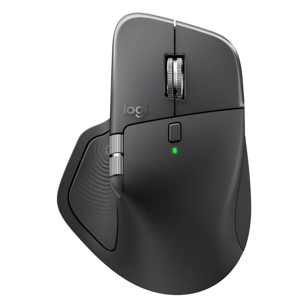 Logitech MX Master 3S for Business Wireless Mouse, Darkfield 8000 DPI Sensor, MagSpeed Scrolling, 8 Buttons, Logi Bolt & Bluetooth Connectivity, Up to 70 Days Battery Life, Graphite, 1 Year Warranty