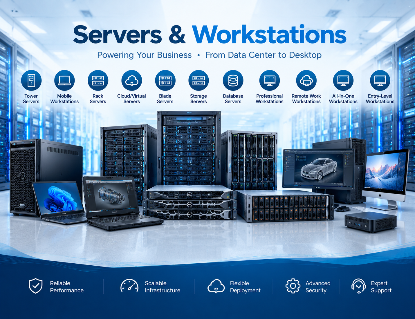 Servers and workstations Abu Dhabi
